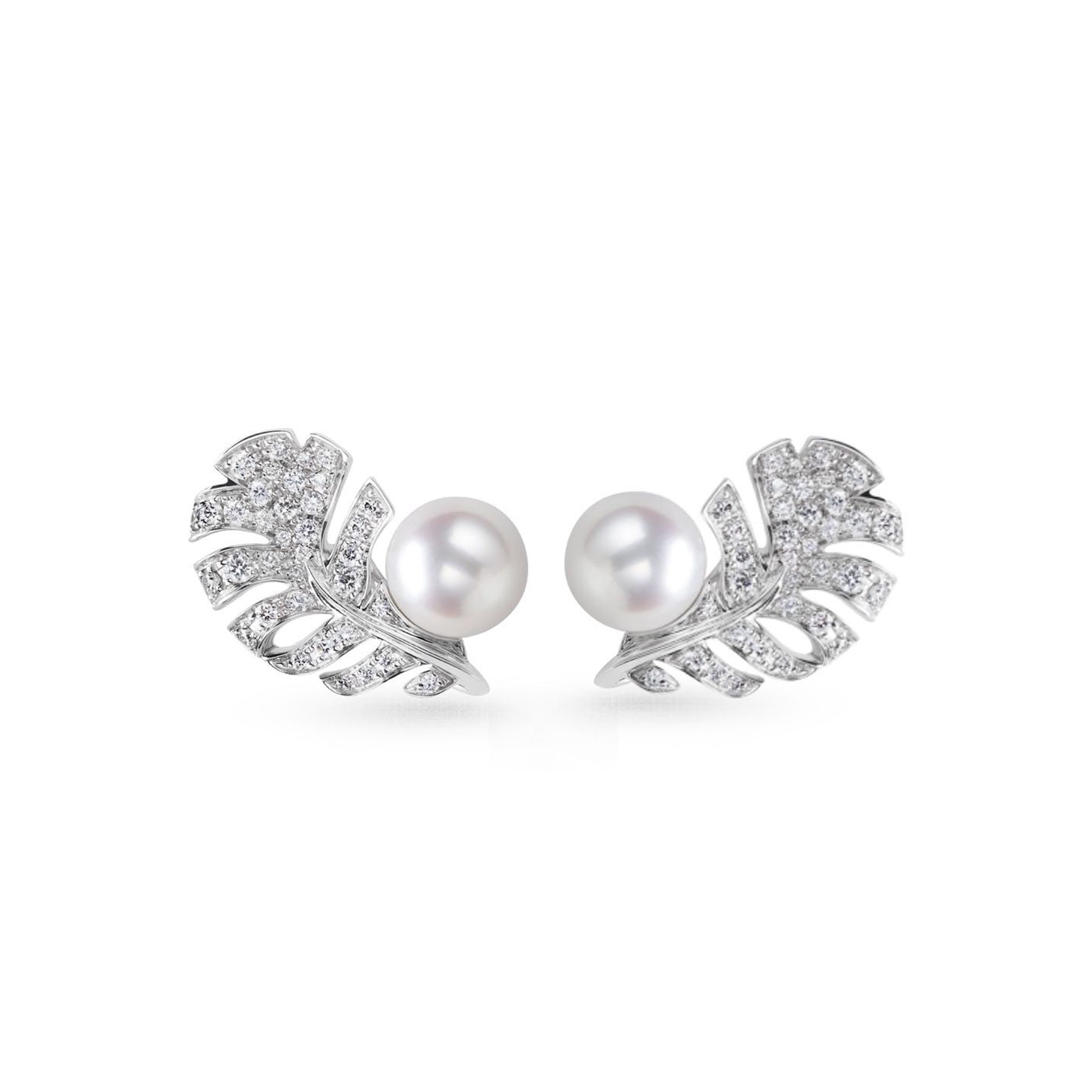 CHANEL PLUME DE CHANEL EARRINGS J10833